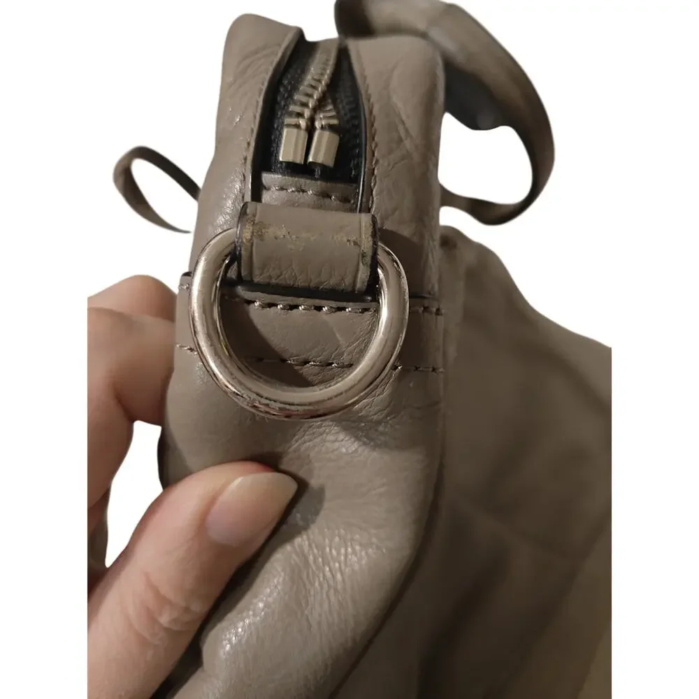 Coach Hudson Leather Briefcase in Fog Style # F71561 Academia Career Minimalist